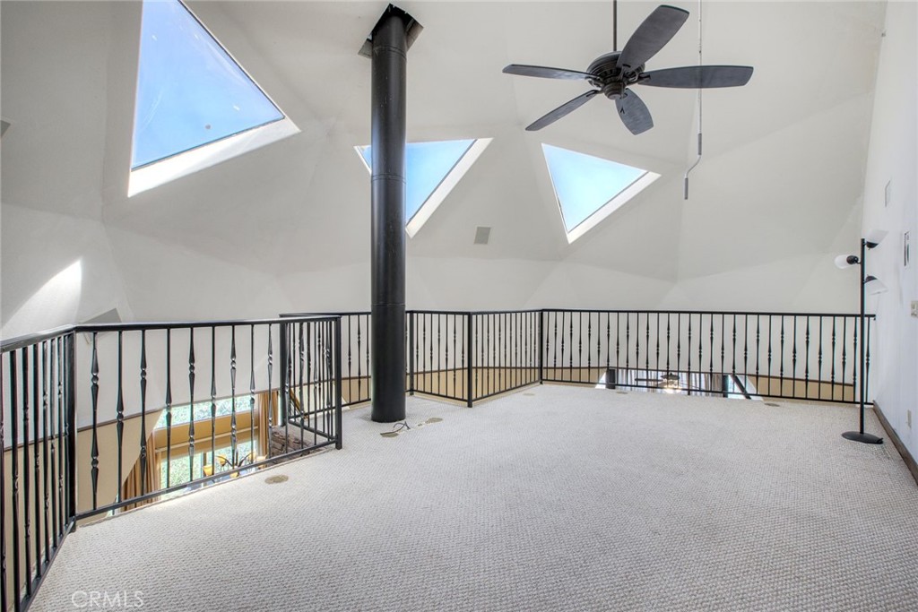 4434 Brodea Lane Fallbrook, CA 92028 - Photo 20 of 38 a view of staircase with a ceiling fan