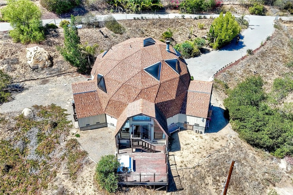 4434 Brodea Lane Fallbrook, CA 92028 - Photo 35 of 38 an aerial view of a house with a yard