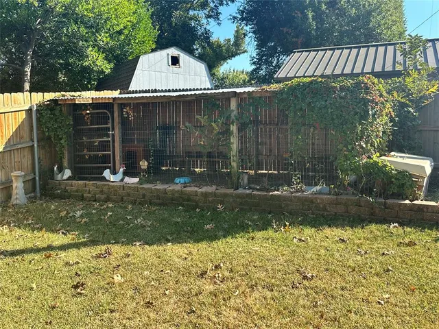 a view of a small house