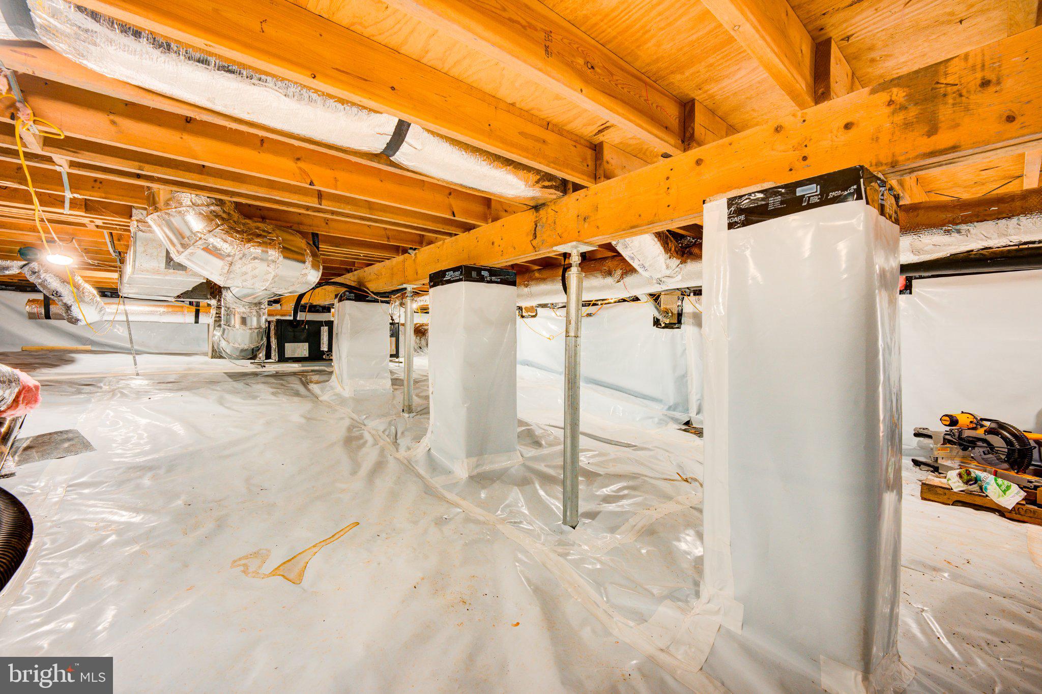 9595 Roys Lane Culpeper, VA 22701 - Photo 59 of 61 Crisp, clean crawl space foundation.