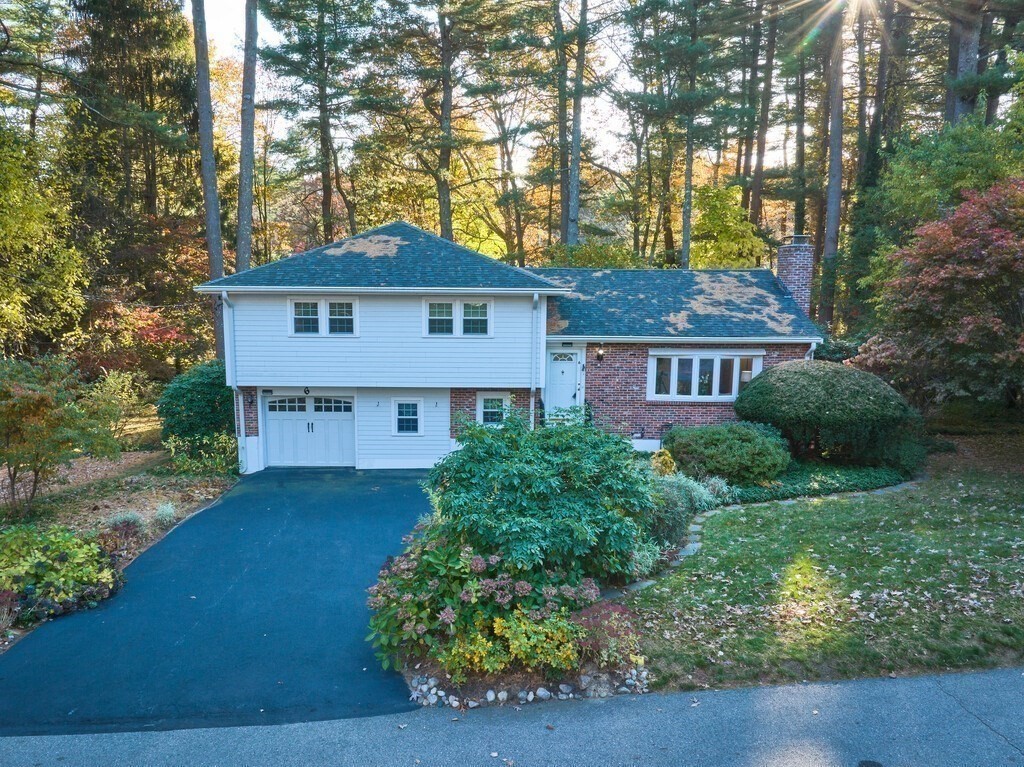 6 Holbrook Road Wayland, MA 01778 - Photo 23 of 23 a front view of a house with yard and green space
