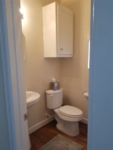 a close view of washer and dryer