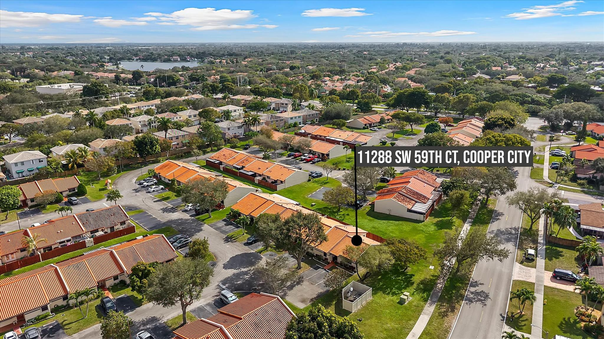 11288 Southwest 59th Court Cooper City, FL 33330 - Photo 26 of 32 an aerial view of residential houses with outdoor space