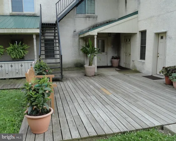 a room with wooden floor and potted plants