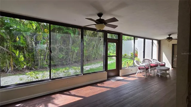 a very nice looking room with a large window