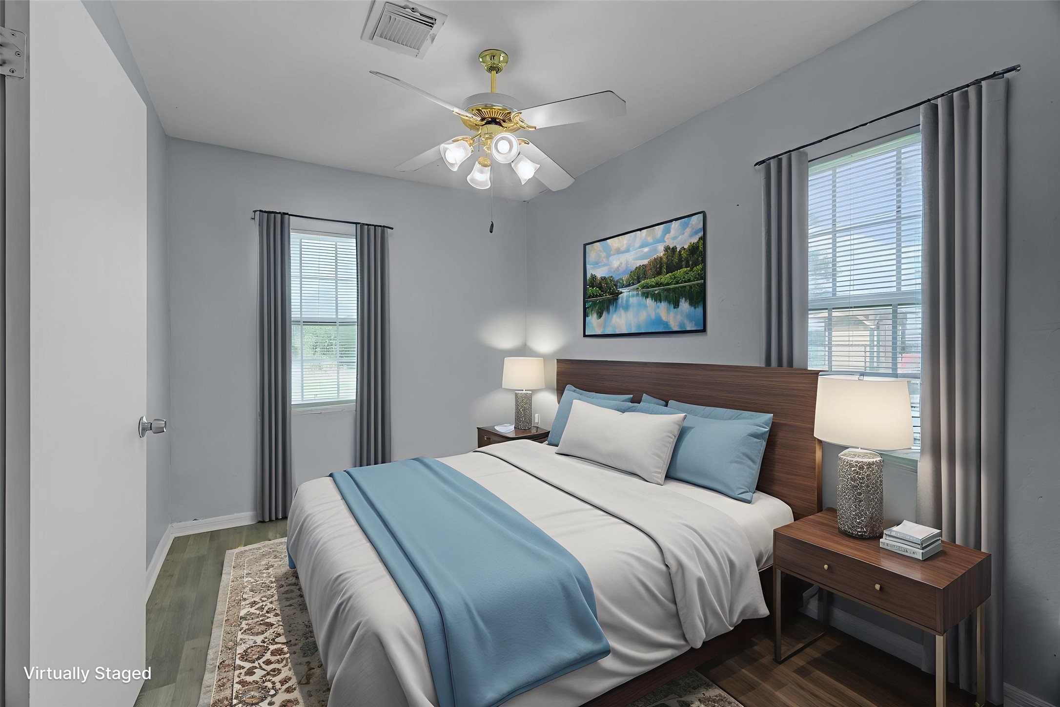 418 Azalea Street Lake Jackson, TX 77566 - Photo 26 of 34 Virtually Staged AI Bedroom #4