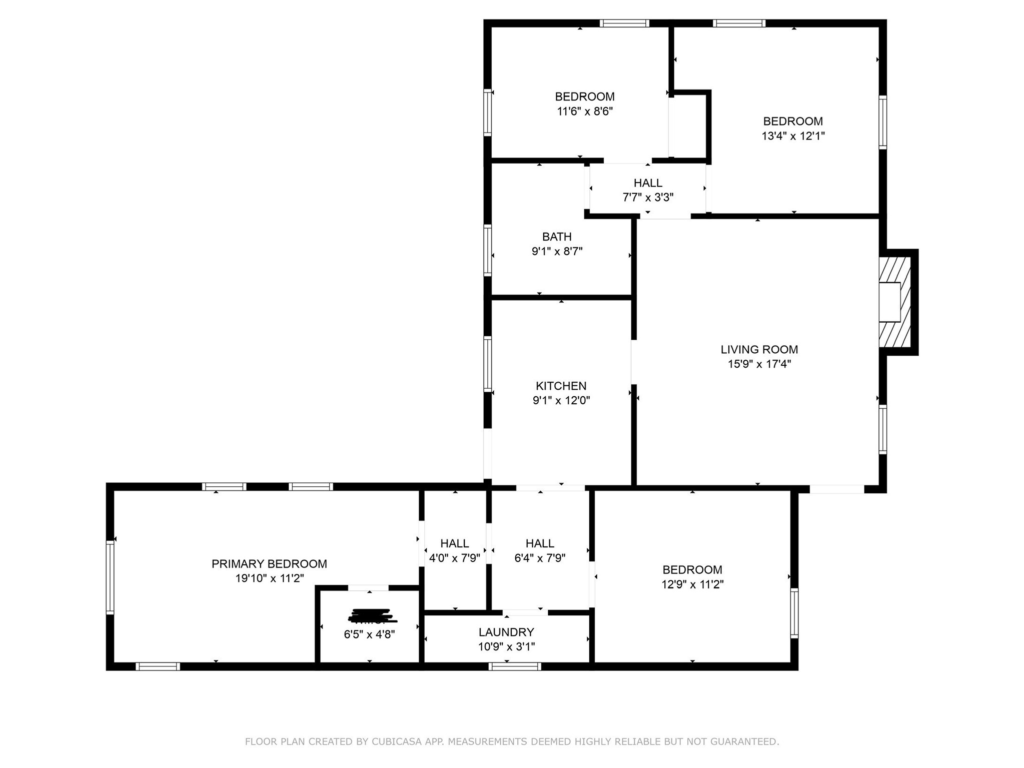 418 Azalea Street Lake Jackson, TX 77566 - Photo 34 of 34 Explore this spacious and functional floor plan featuring four bedrooms, a large living room, and a modern kitchen. Ideal for comfortable living and entertaining. Buyer to verify room dimensions.