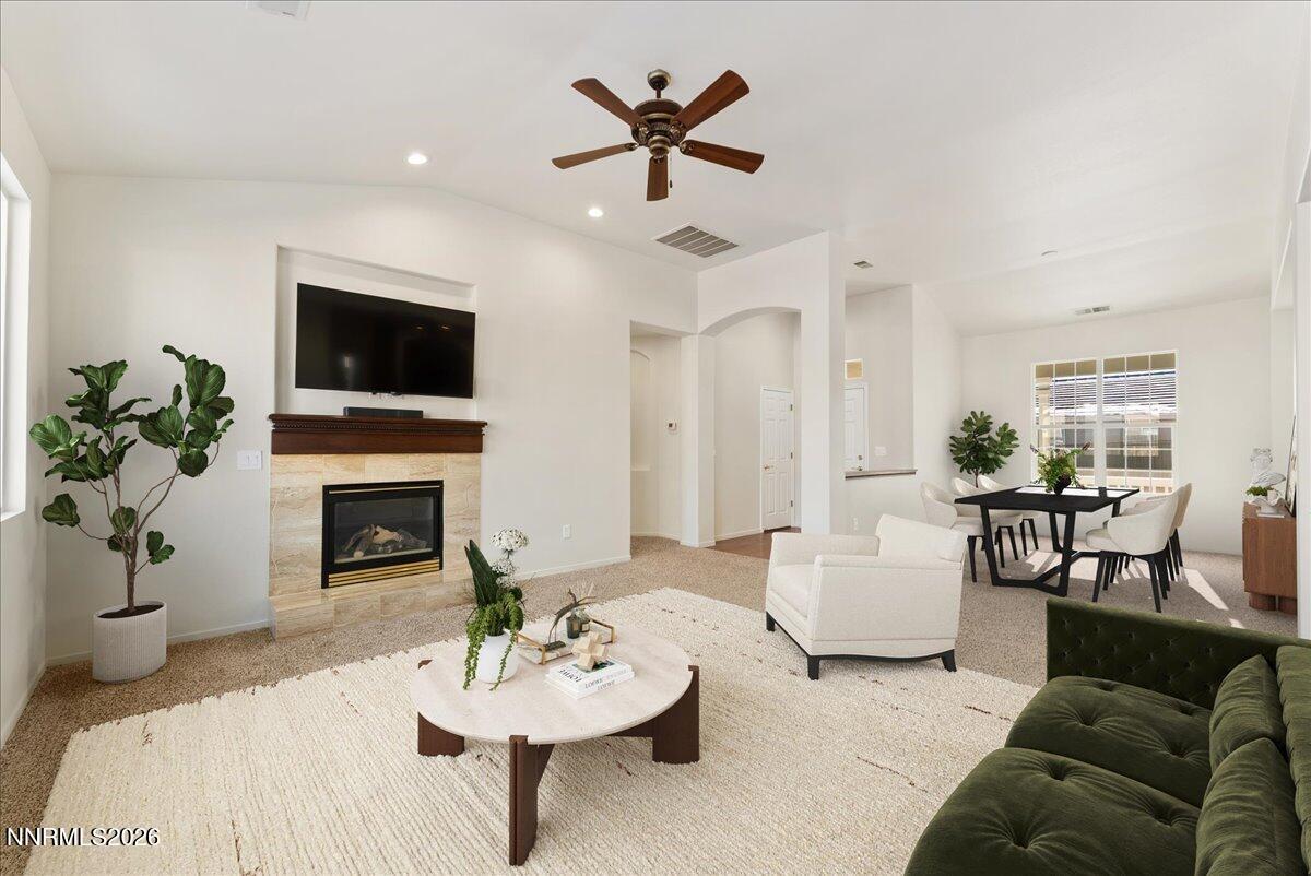 1485 Wild Wolf Way Reno, NV 89521 - Photo 6 of 51 2-Living Area View 2