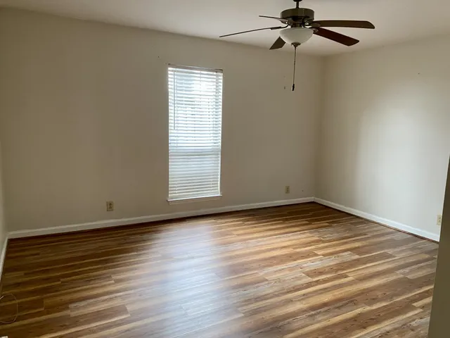 wooden floor in an empty room