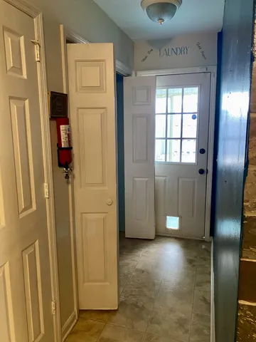 a view of empty room