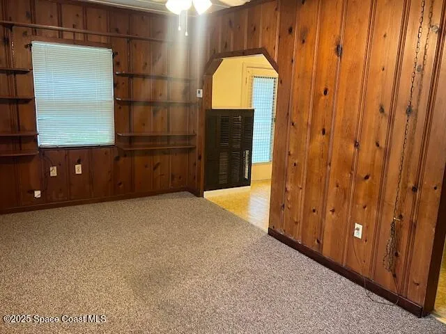 a view of front door