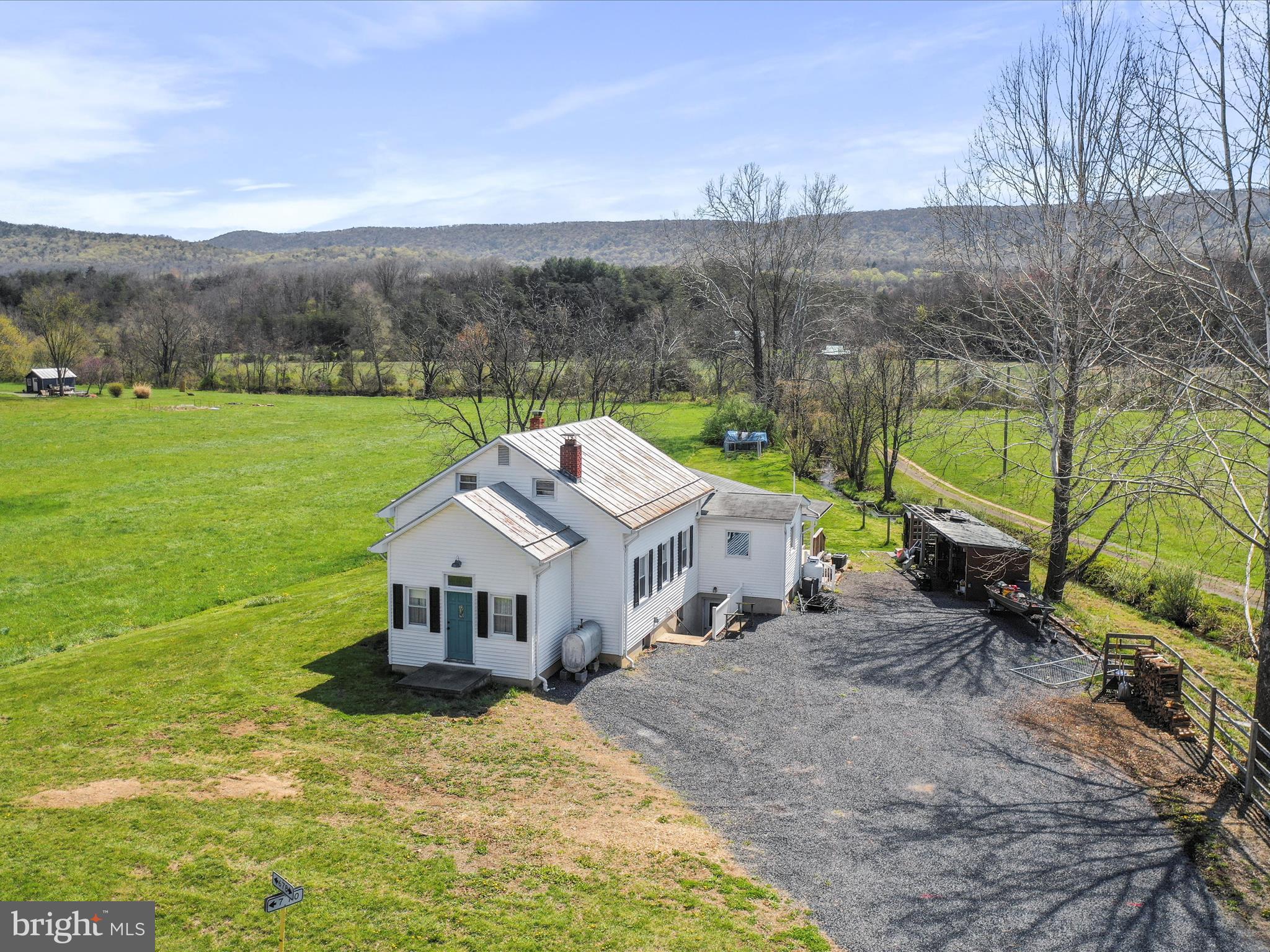 8610 Fort Valley Road Fort Valley, VA 22652 - Photo 51 of 61 a view of a house with a big yard