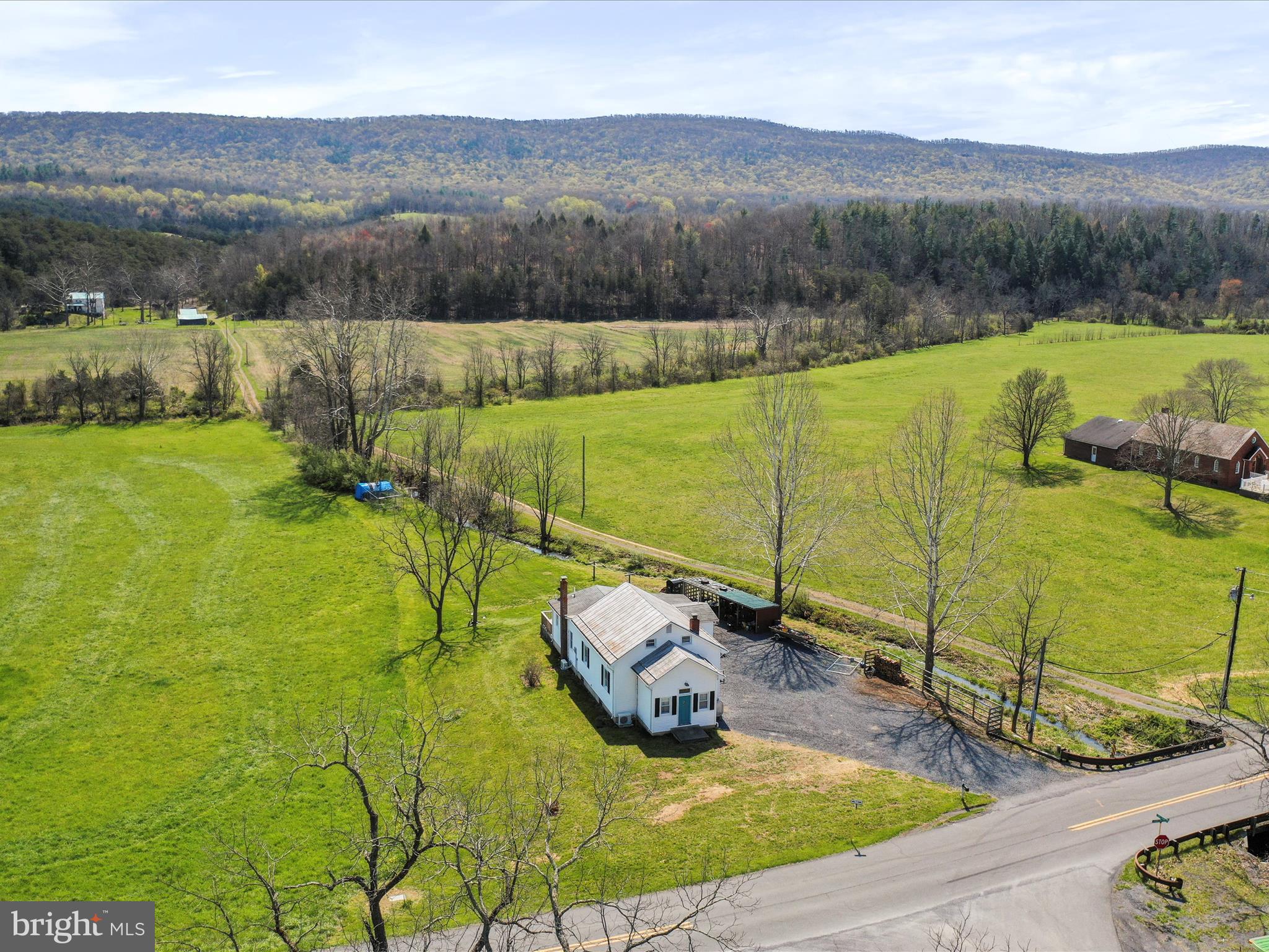8610 Fort Valley Road Fort Valley, VA 22652 - Photo 52 of 61 a view of a lake with a mountain