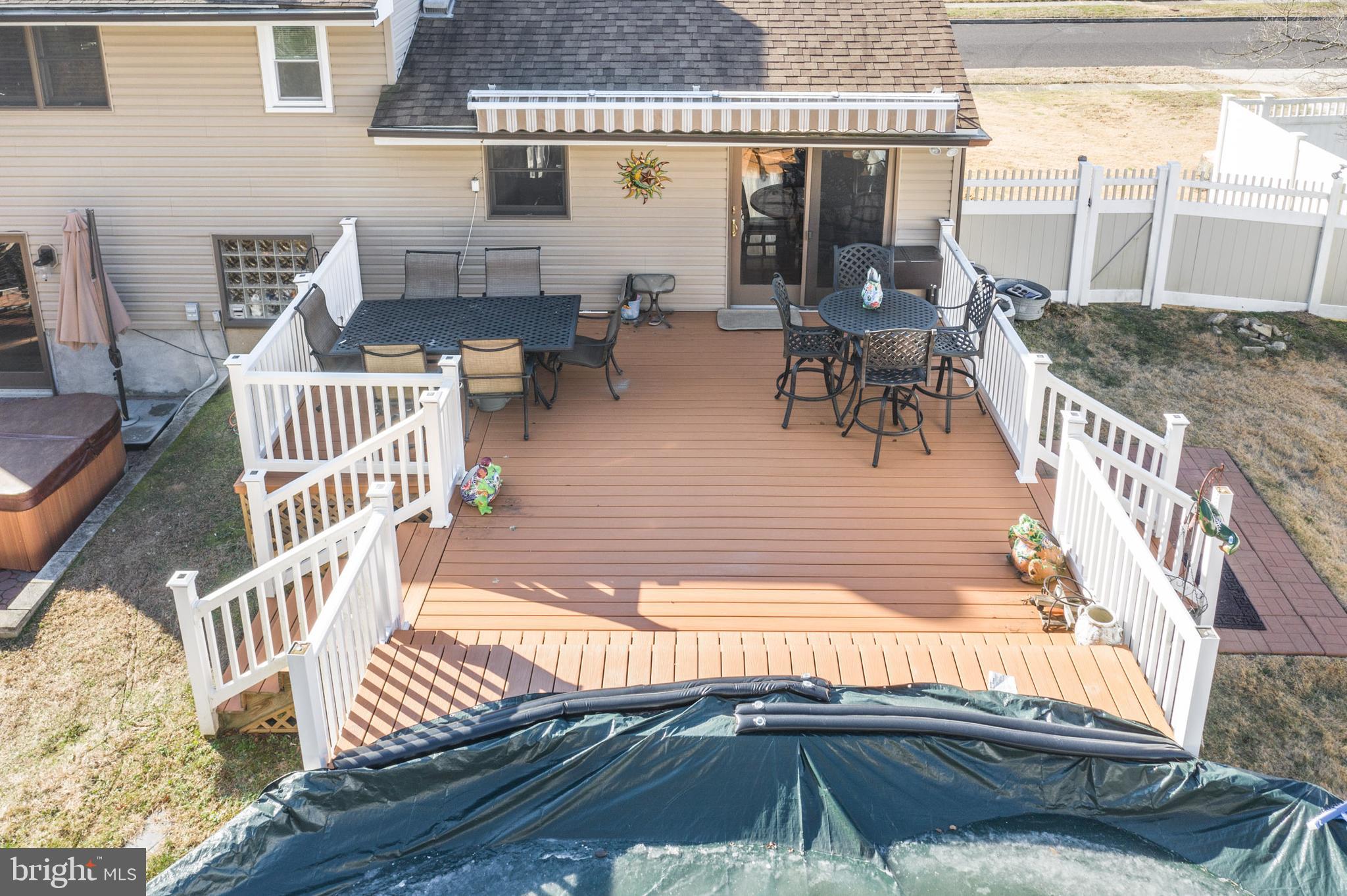 22 Alden Road Gibbsboro, NJ 08026 - Photo 3 of 51 Aerial view of deck