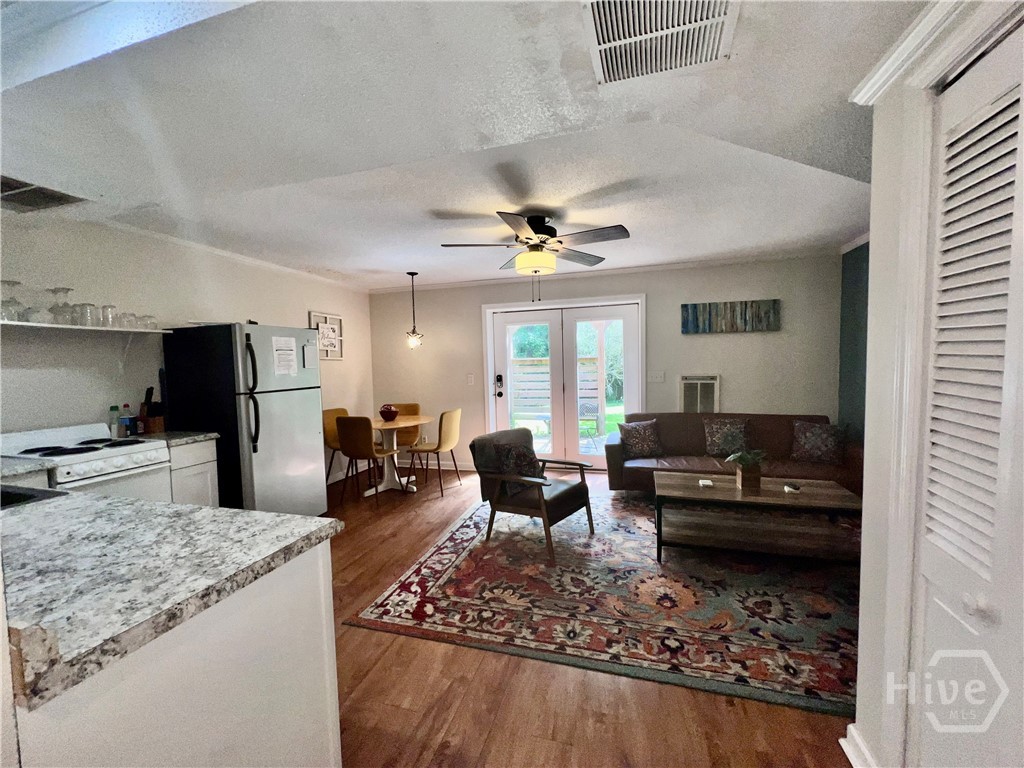 256 Cherokee Ridge Athens, GA 30606 - Photo 9 of 40 Living room view from kitchen