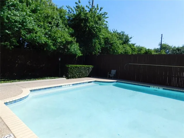 a backyard of a house