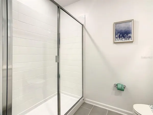 a view of a red door of the house