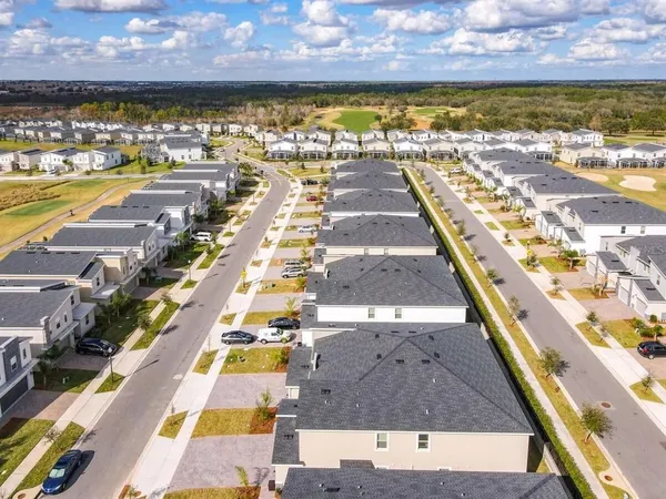 a view of outdoor space with garden