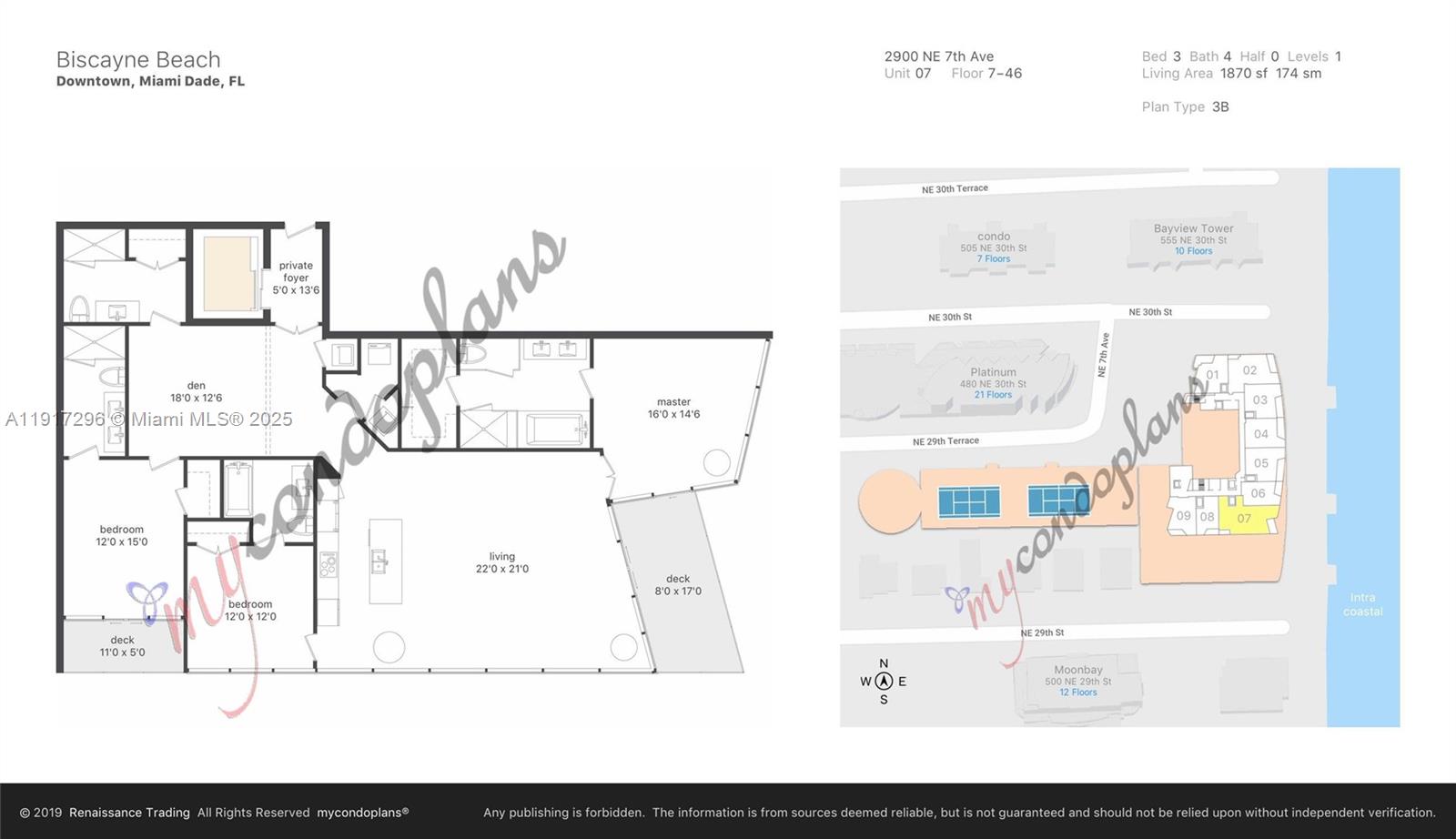 2900 Northeast 7th Avenue, Unit 1807 Miami, FL 33137 - Photo 2 of 36 a view of a living room and kitchen