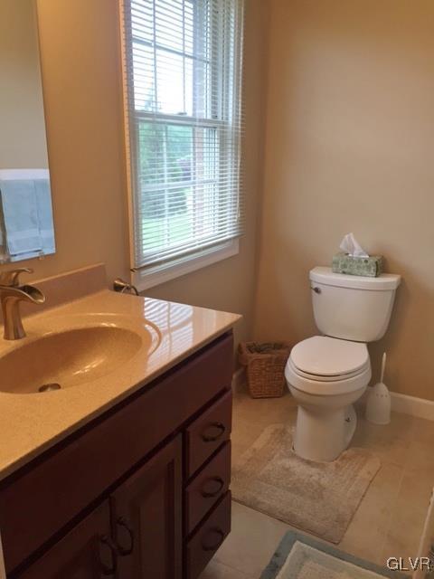 138 West Aluta Mill Road Nazareth, PA 18064 - Photo 11 of 13 a bathroom with a sink and a toilet