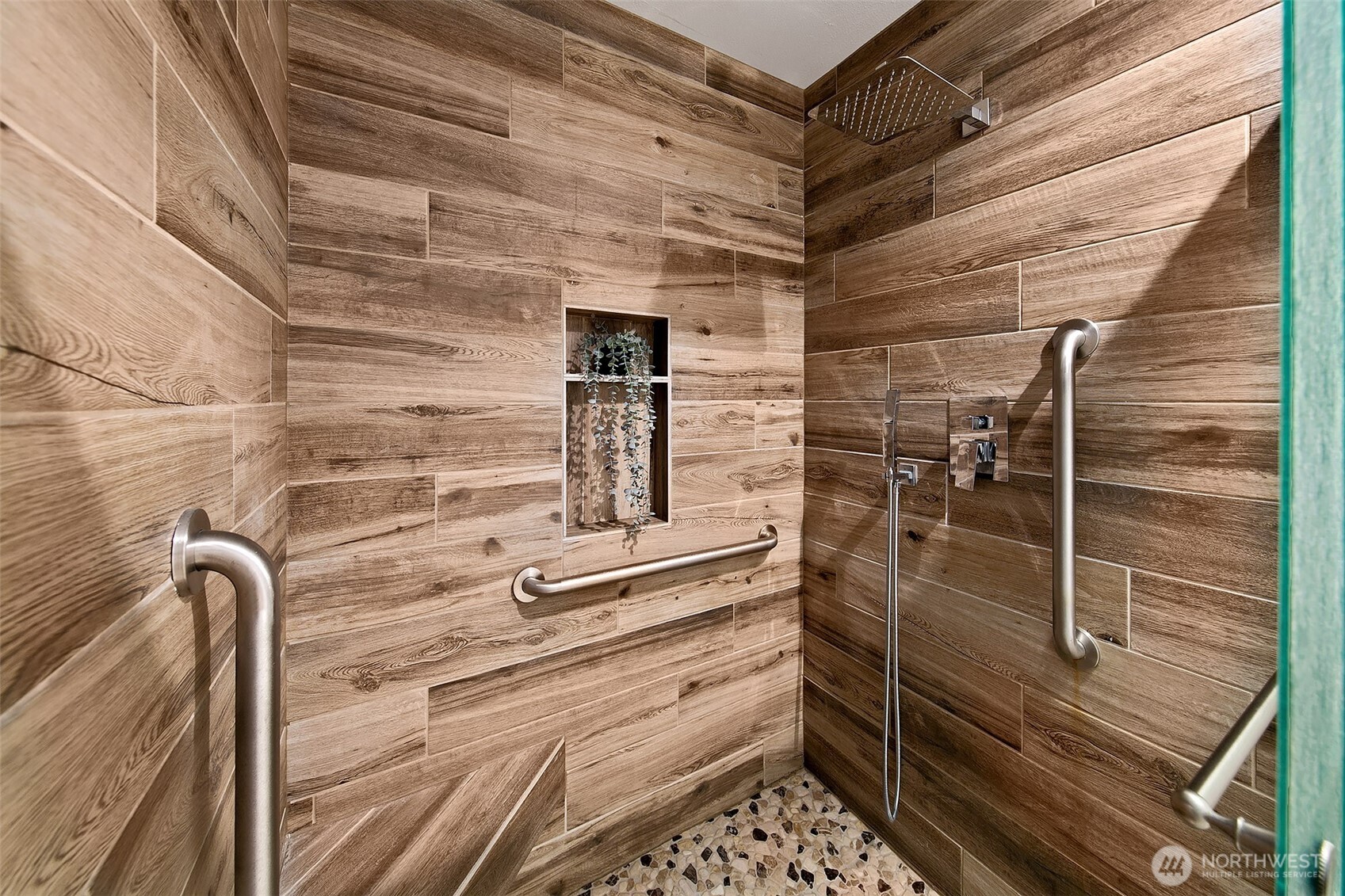 16929 Inglewood Road Northeast, Unit C305 Kenmore, WA 98028 - Photo 17 of 27 a bathroom with a shower