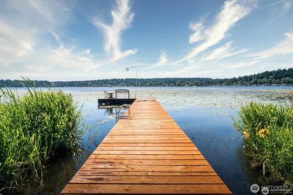 a lake view with a lake view