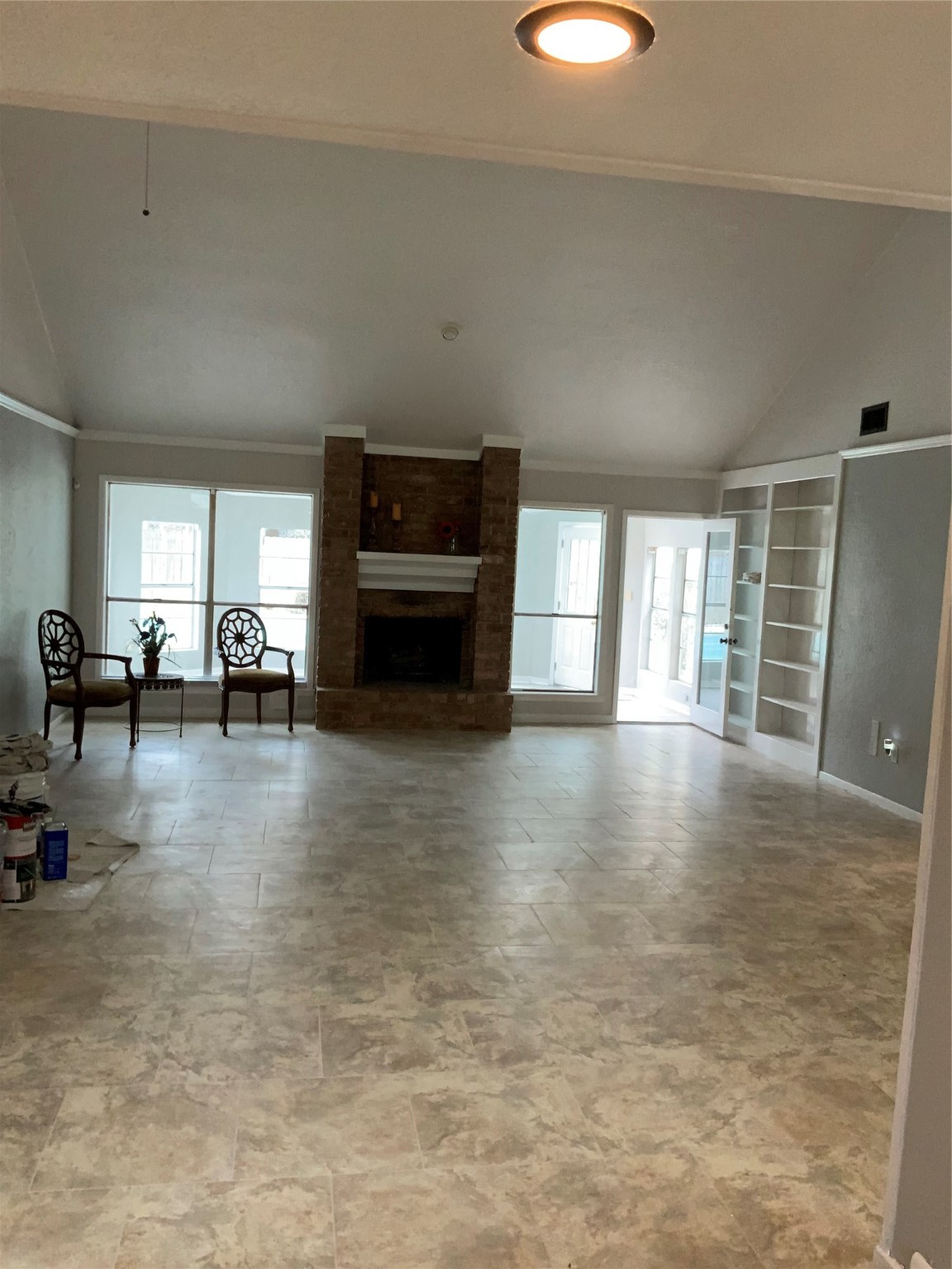614 Ellingham Drive Katy, TX 77450 - Photo 13 of 23 a view of a livingroom with furniture hardwood floor and a window