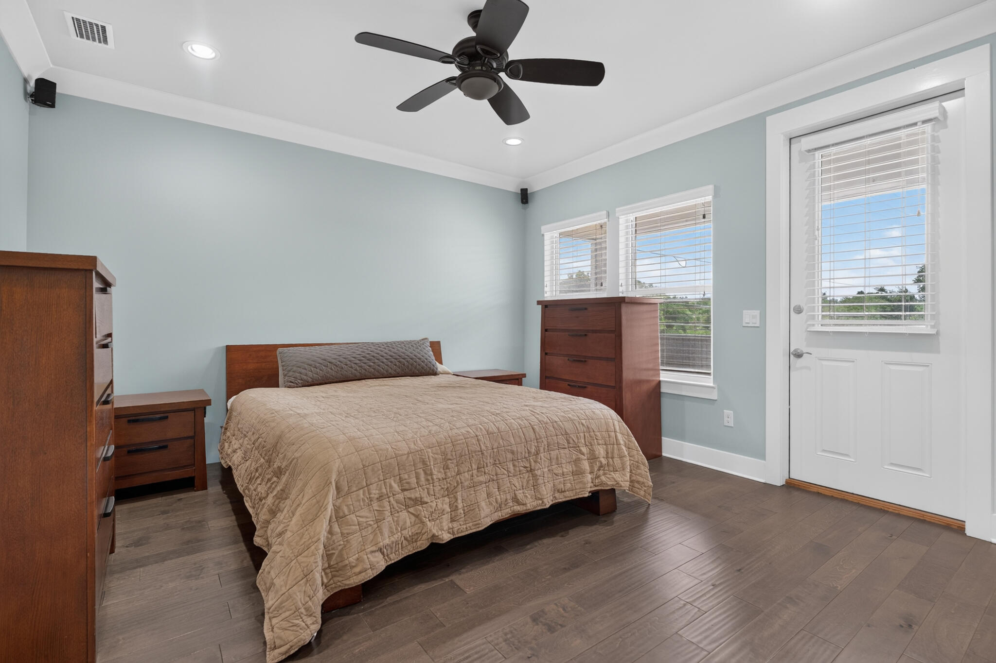 995 Airport Road, Unit 1 Destin, FL 32541 - Photo 35 of 62 Upstairs Primary Bedroom with balcony