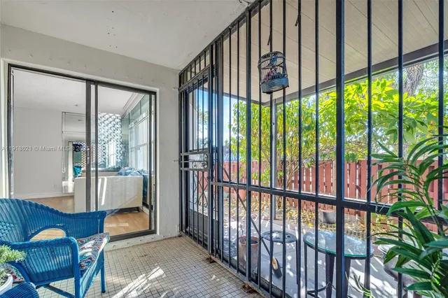 a view of a swimming pool with a lounge chairs