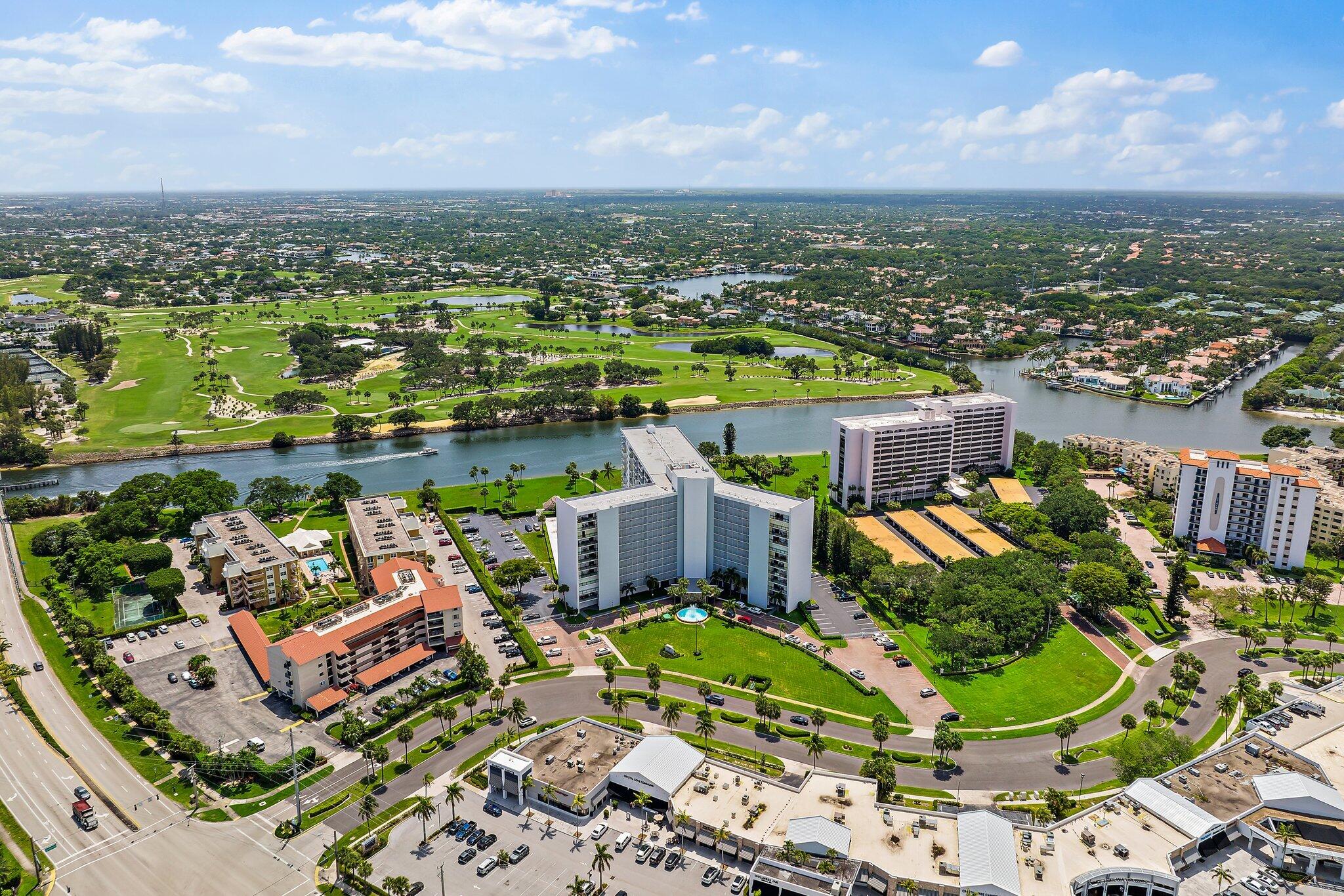 336 Golfview Road, Unit 306 North Palm Beach, FL 33408 - Photo 3 of 42 Aerial View of Gemini