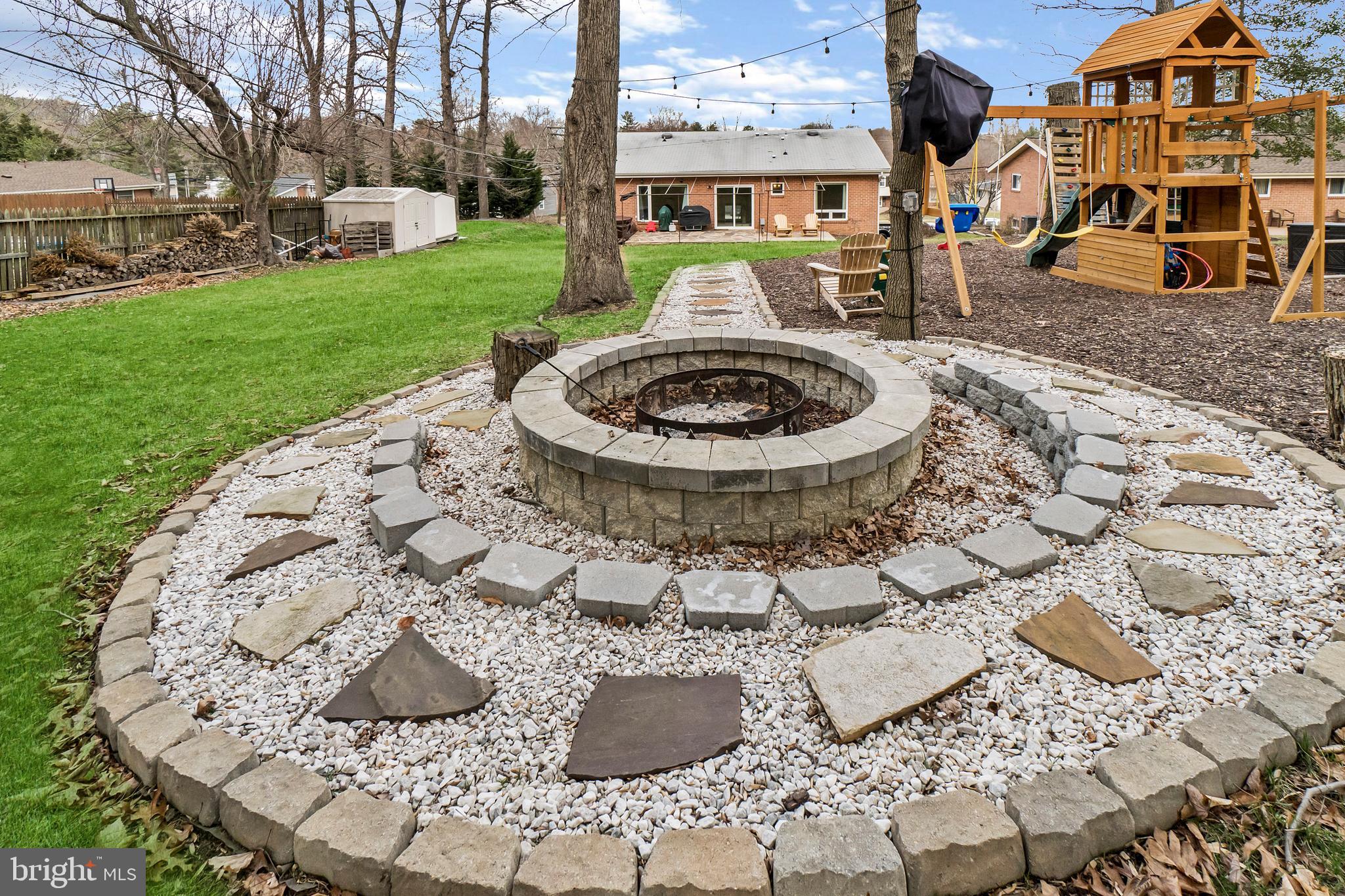903 Cromwell Bridge Road Baltimore, MD 21286 - Photo 35 of 37 Fire Pit