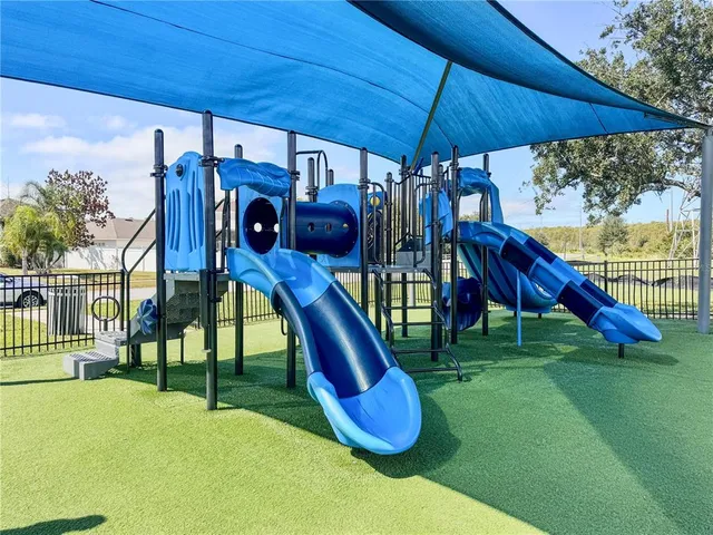a view of a slide with a slide