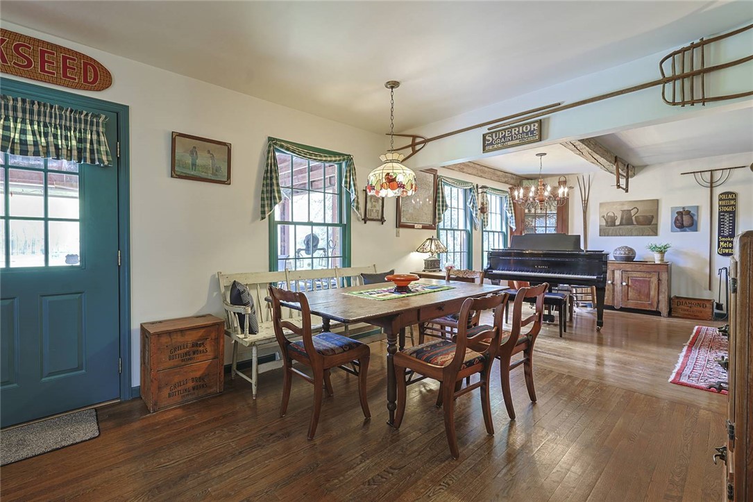 1757 Phillips Road Lebanon, OH 45036 - Photo 13 of 51 This inviting dining area features ample natural light and durable wood flooring.