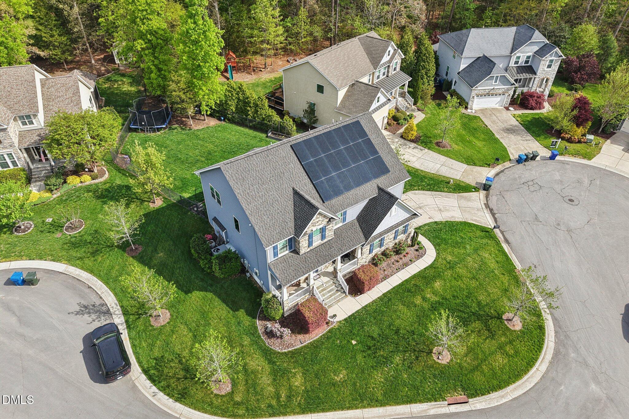 203 Hico Way Durham, NC 27703 - Photo 54 of 62 an aerial view of a house with outdoor space