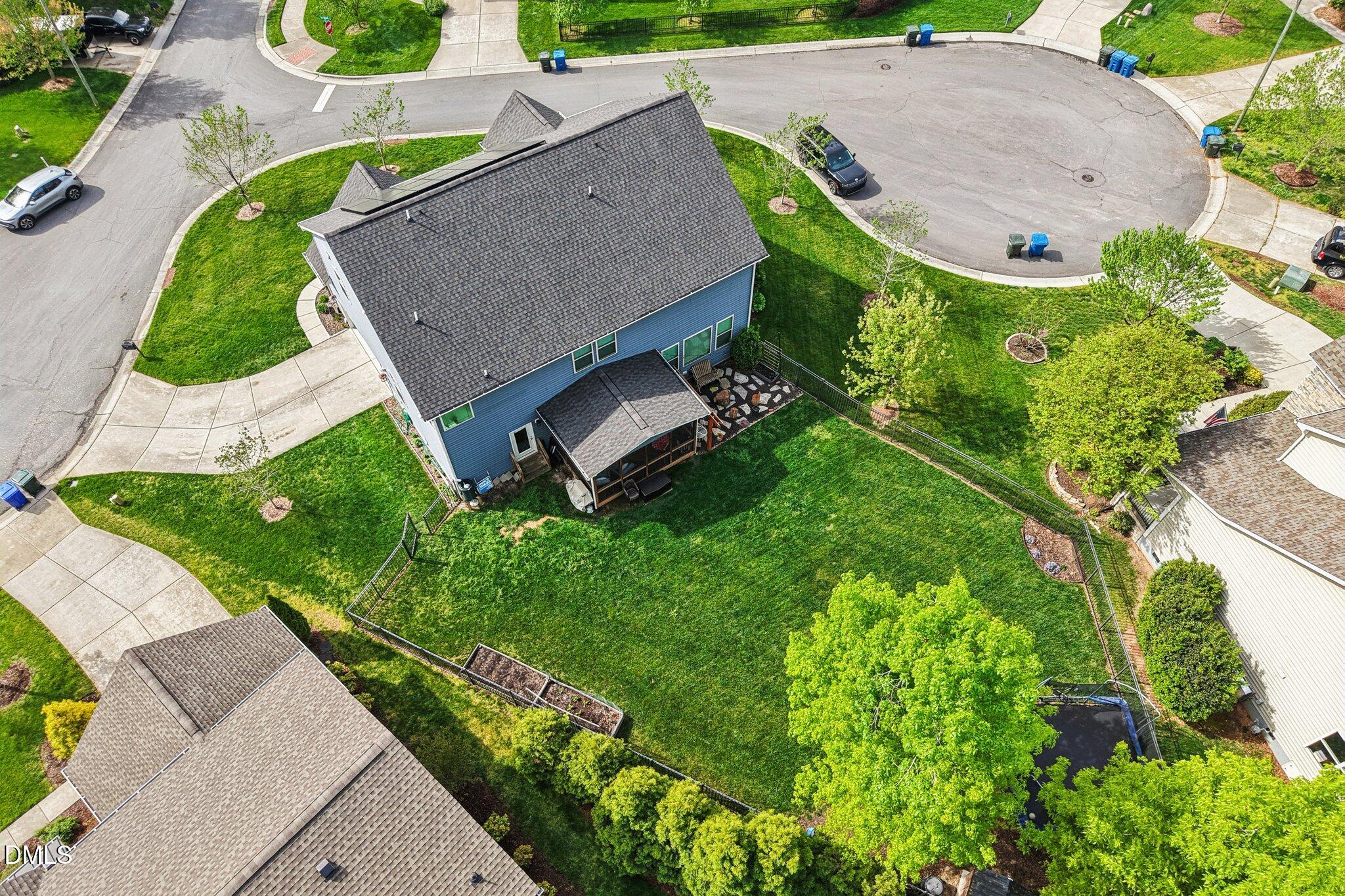 203 Hico Way Durham, NC 27703 - Photo 61 of 62 an aerial view of a house