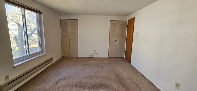 a view of a room with walk in closet and wooden floor
