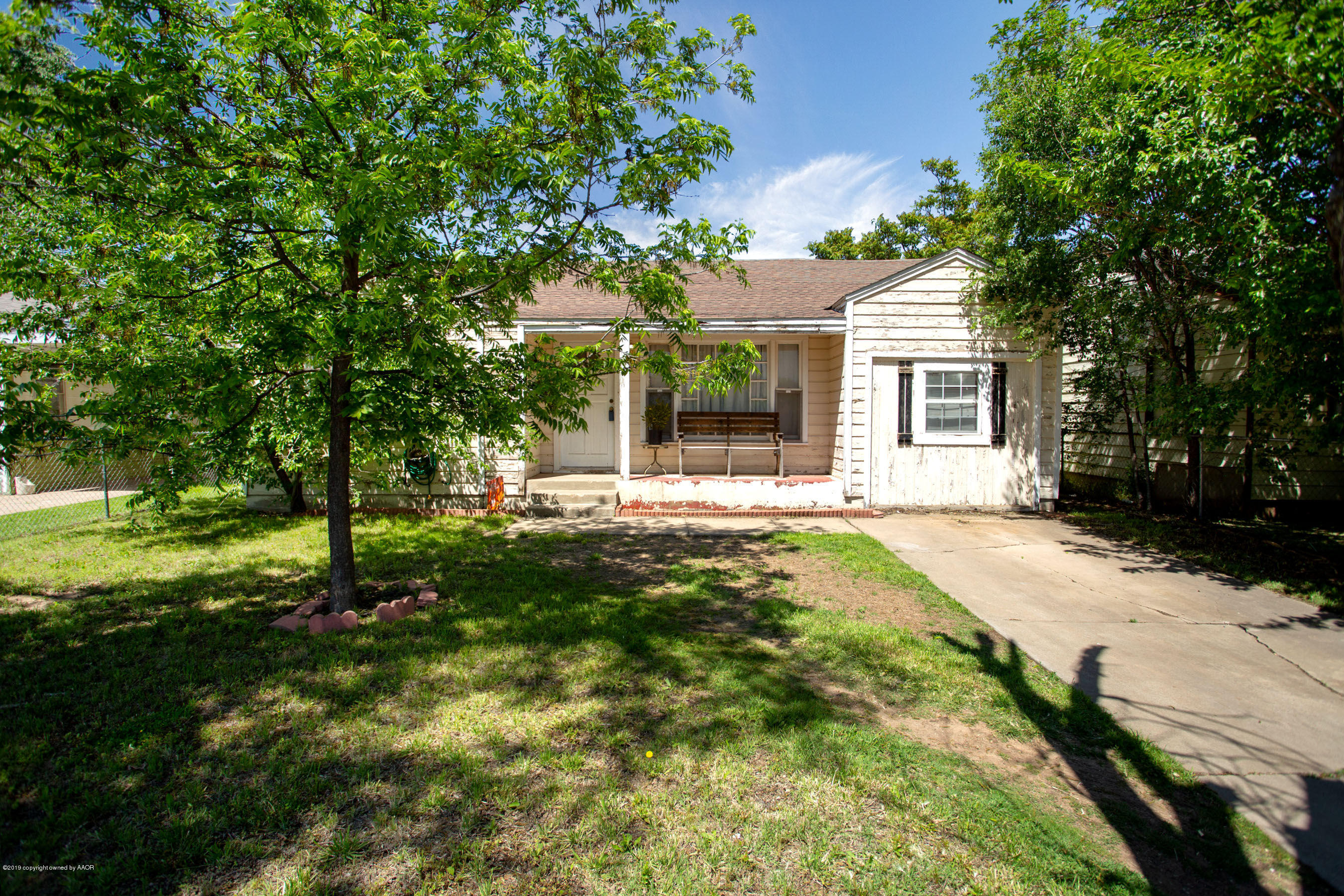 4108 South Lipscomb Street Amarillo, TX 79110 - Photo 1 of 23 a view of a house with a backyard