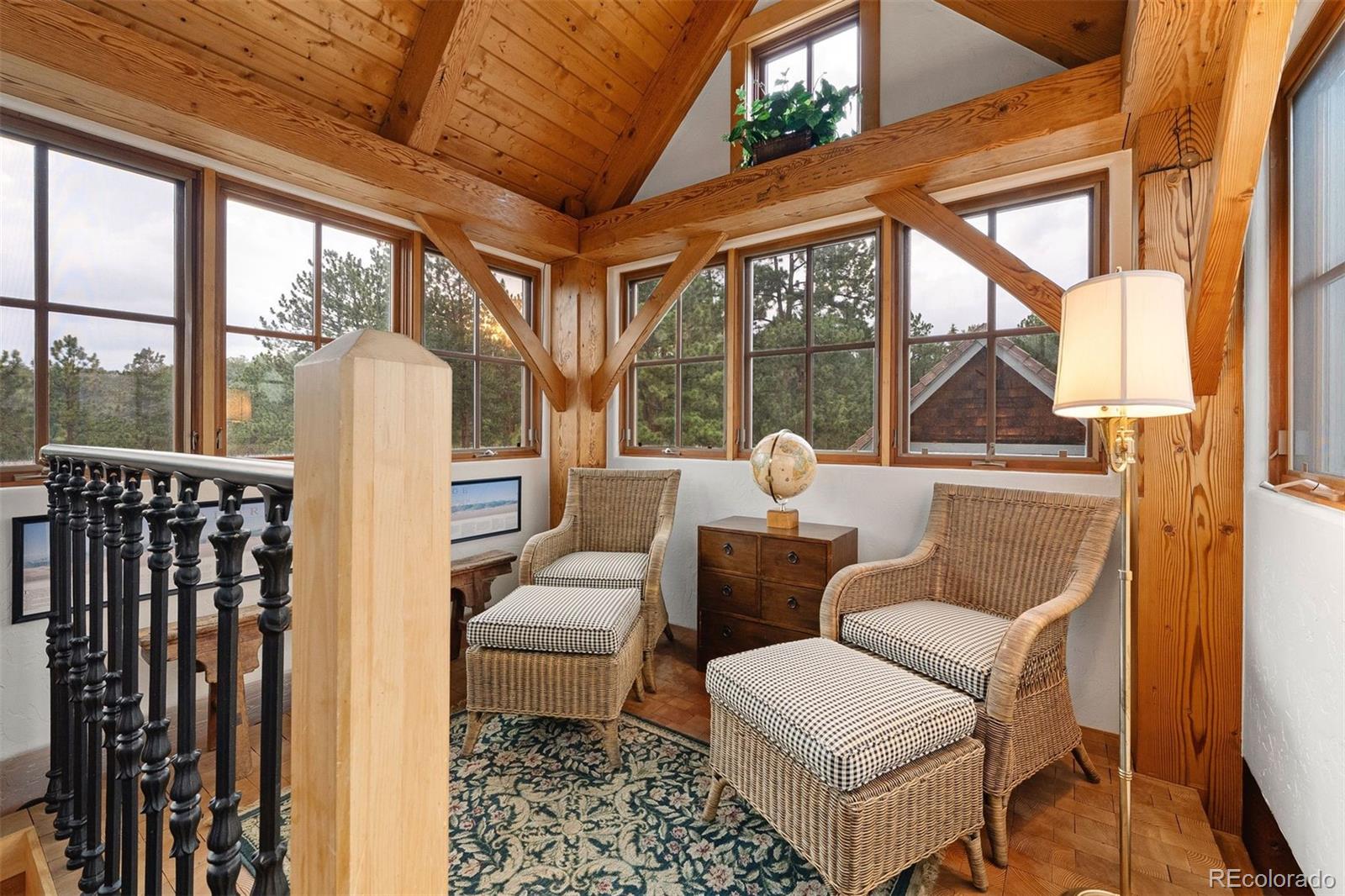 80 Elk Crossing Lane Evergreen, CO 80439 - Photo 30 of 49 a outdoor living space with furniture
