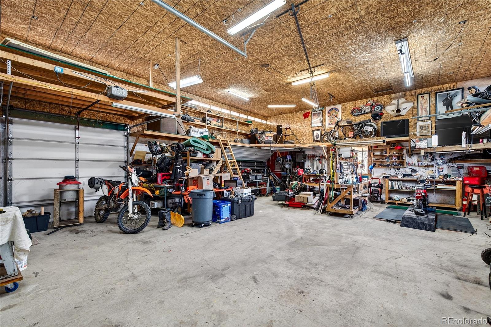 31249 Robinson Hill Road Golden, CO 80403 - Photo 35 of 48 a view of a storage area with a garage