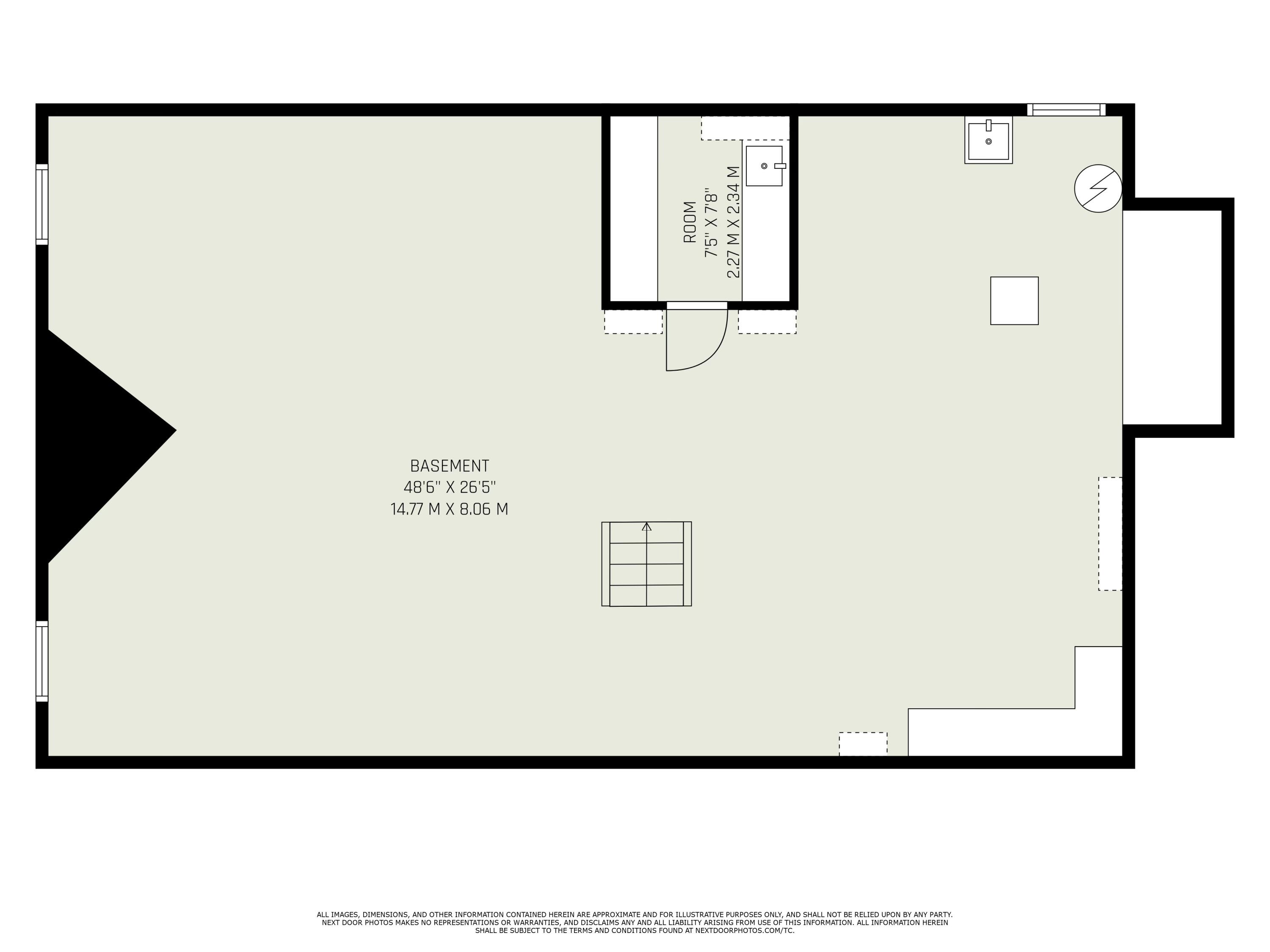 309 Stickney Ridge Road Grand Haven, MI 49417 - Photo 62 of 62 basement floor plan