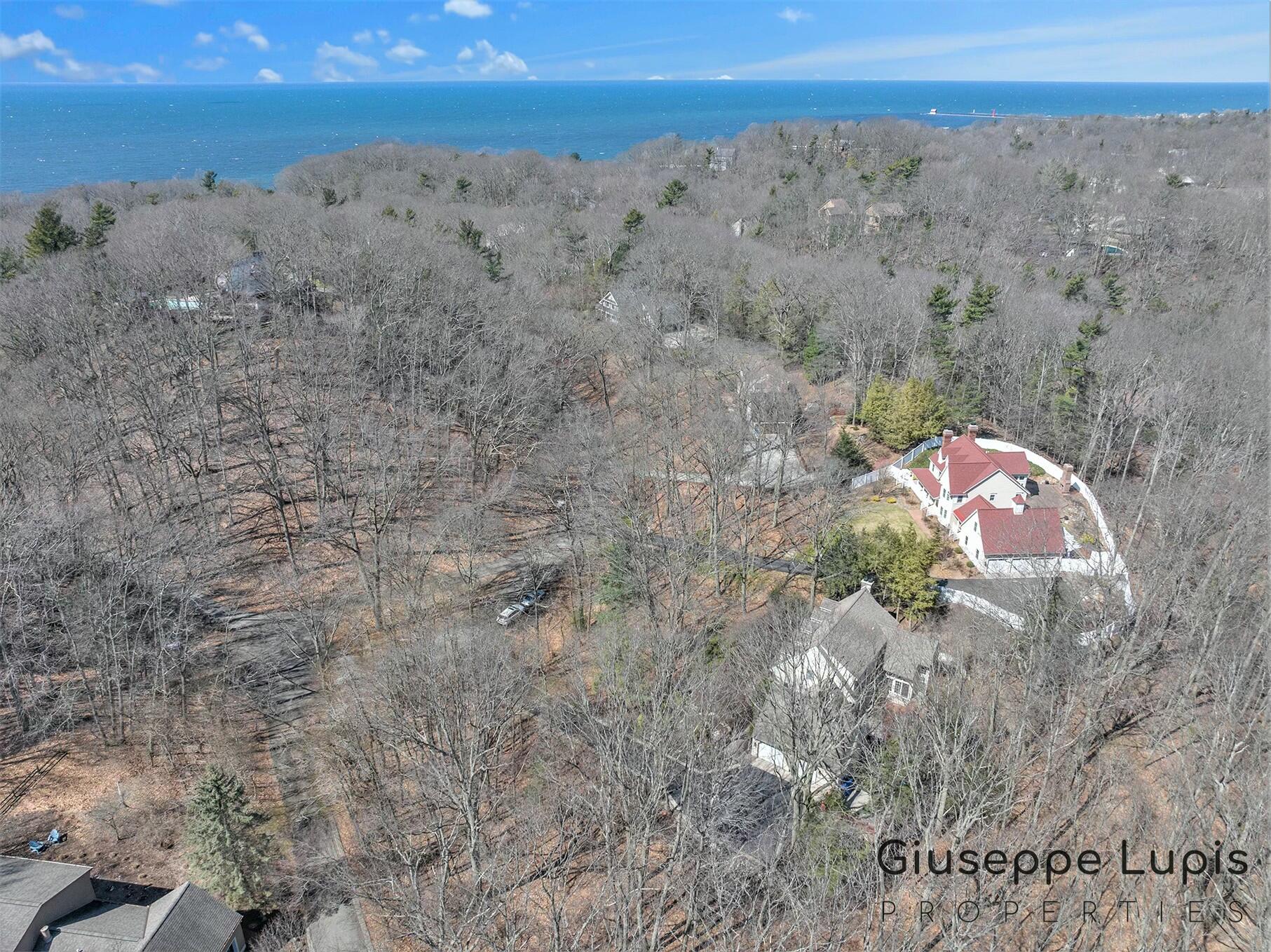 309 Stickney Ridge Road Grand Haven, MI 49417 - Photo 55 of 62 aerial with Lake Michigan view