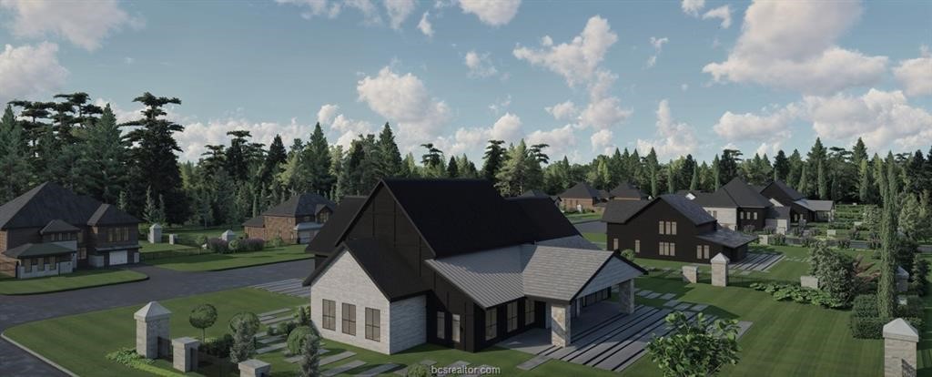 Lot 174 Indigo Way Porter, TX 77365 - Photo 5 of 7 Conceptual illustration of a proposed 24-lot gated development for marketing purposes only. Not an actual photograph. Final design, features, landscaping, and layout may vary.