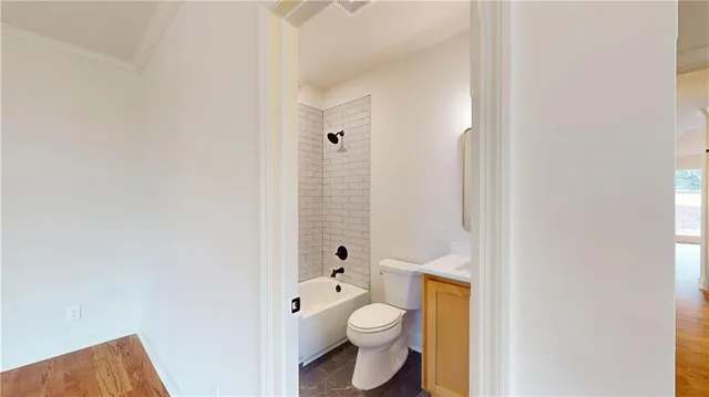 wooden floor in an empty room