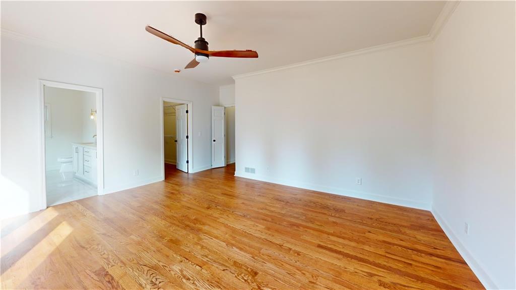 66 Highland Drive Jefferson, GA 30549 - Photo 32 of 63 a view of empty room with wooden floor