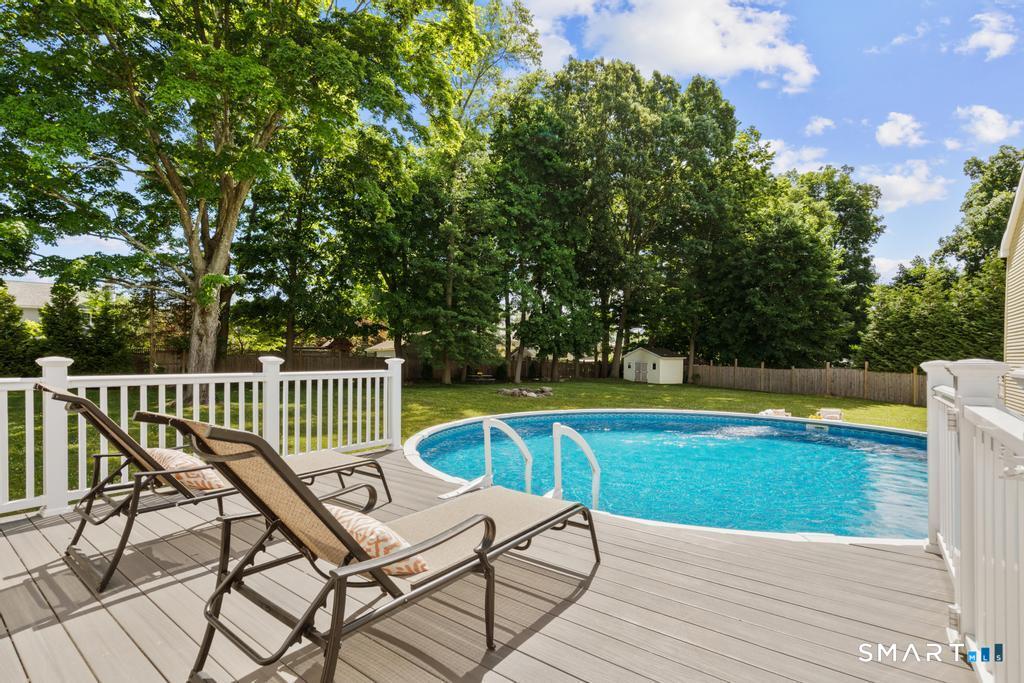 120 Saddleview Road Fairfield, CT 06825 - Photo 6 of 40 View your yard and pool from the new pool deck!