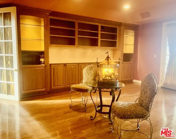 a room with furniture and a window