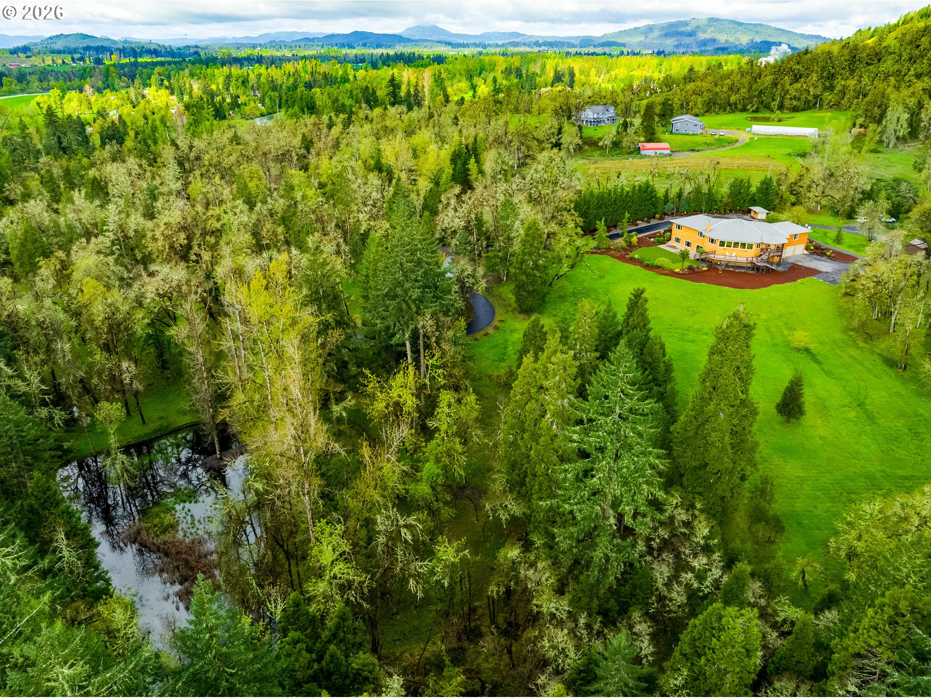 37871 Jasper Lowell Road Springfield, OR 97478 - Photo 44 of 48 Drone View/UAV