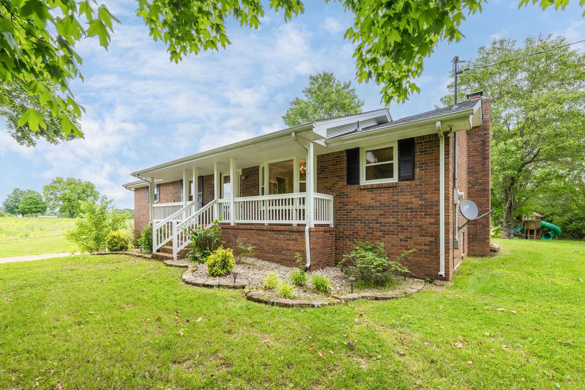 4203 Martins Chapel Road Springfield, TN 37172 - Photo 5 of 52 a front view of a house with a yard