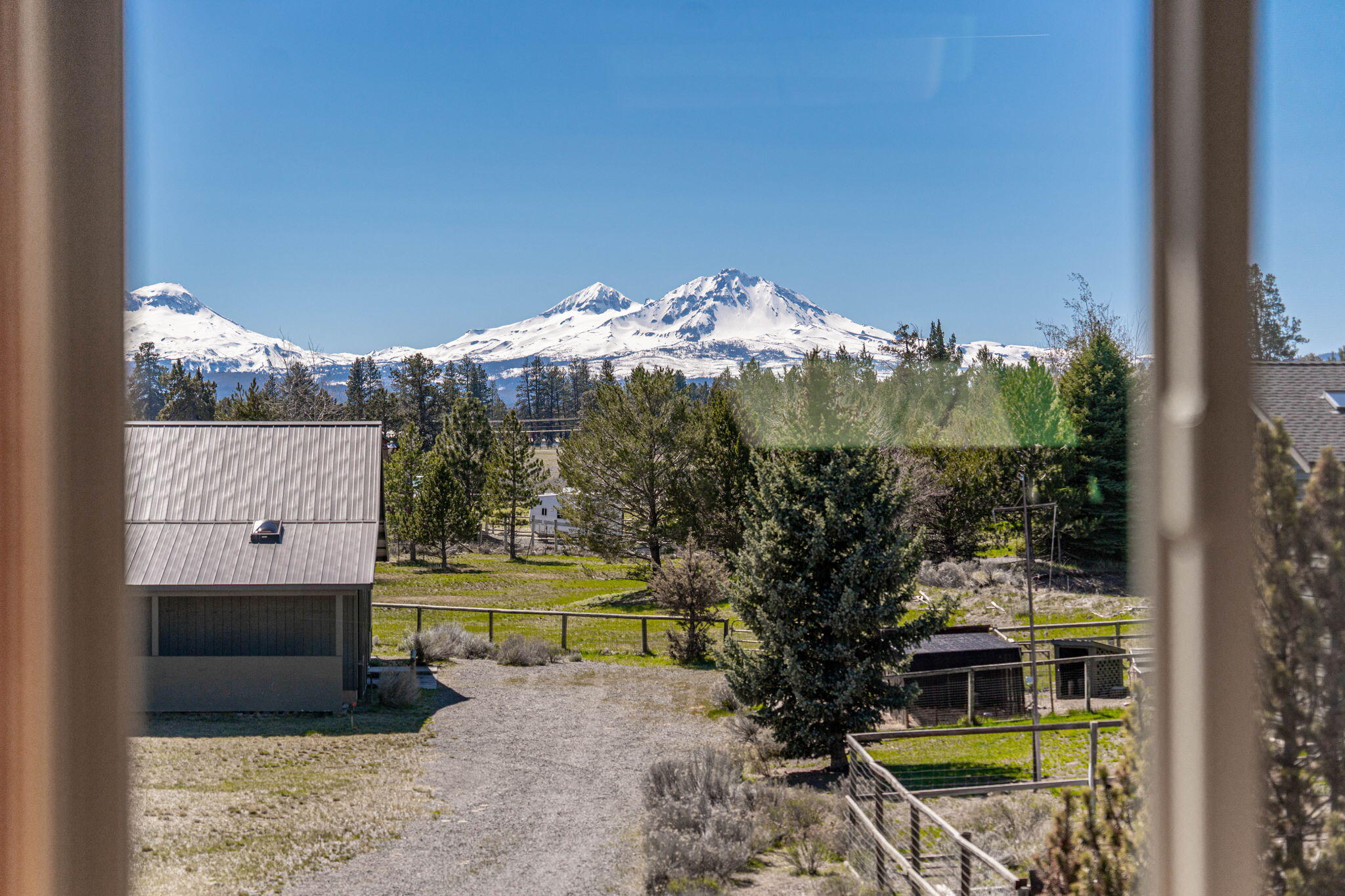 17375 Jordan Road Sisters, OR 97759 - Photo 52 of 63 Epic mountain views from the office above the shop.
