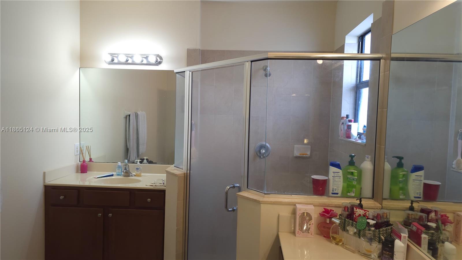 23900 Southwest 117th Court Homestead, FL 33032 - Photo 13 of 24 a bathroom with a sink vanity and a mirror